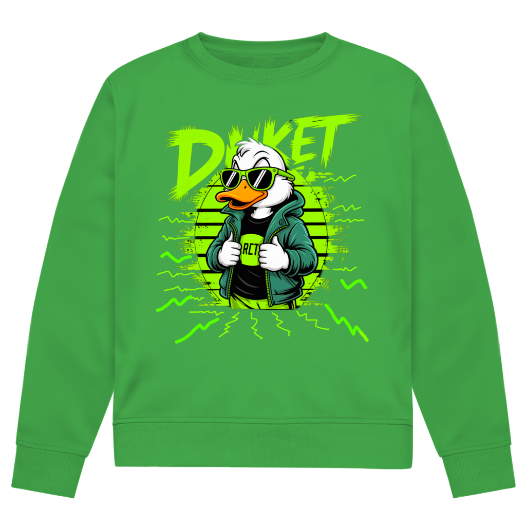 Herren Premium Bio Sweatshirt Ducket Hans