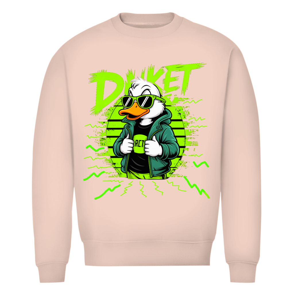 Herren Premium Bio Sweatshirt Ducket Hans