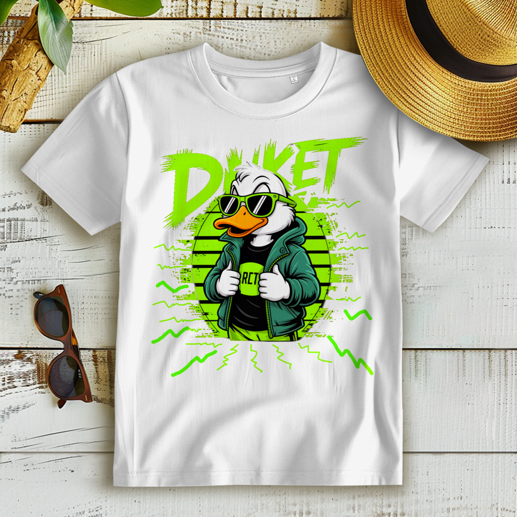 Damen Premium Bio T-Shirt Ducket Hans
