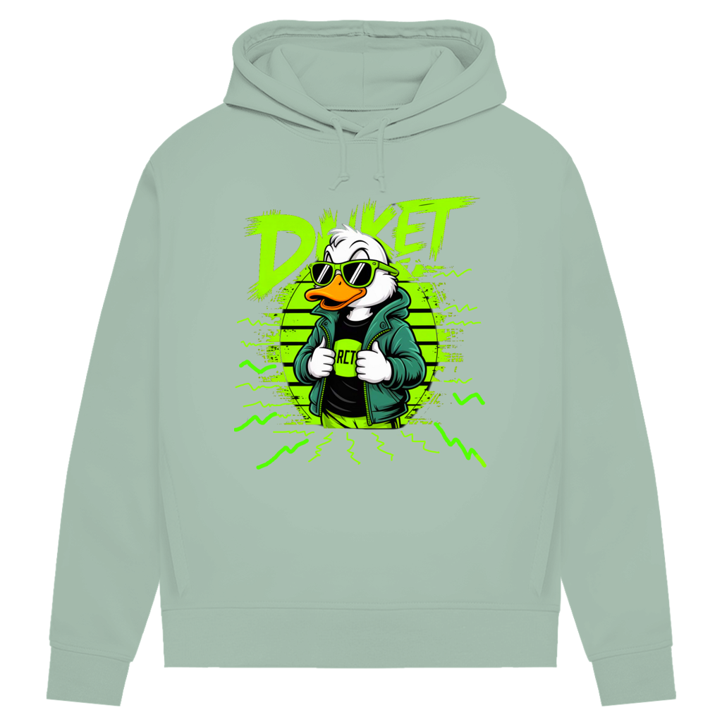 Damen Premium Bio Hoodie Ducket Hans