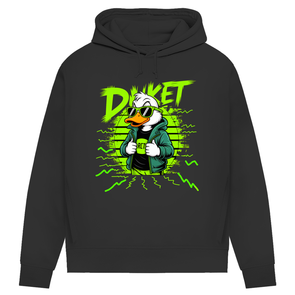 Damen Premium Bio Hoodie Ducket Hans