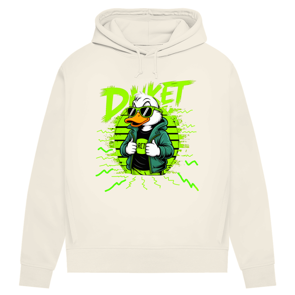 Damen Premium Bio Hoodie Ducket Hans