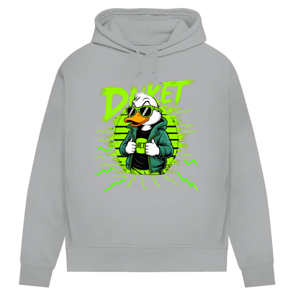 Damen Premium Bio Hoodie Ducket Hans