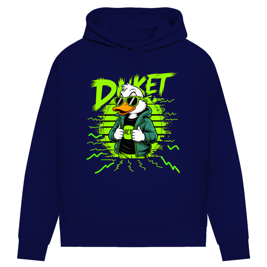 Damen Premium Bio Hoodie Ducket Hans