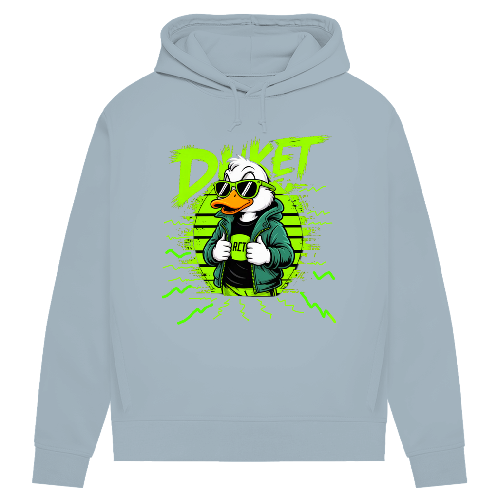 Damen Premium Bio Hoodie Ducket Hans