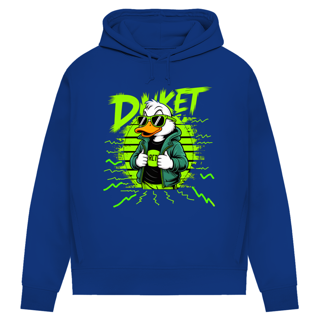 Damen Premium Bio Hoodie Ducket Hans