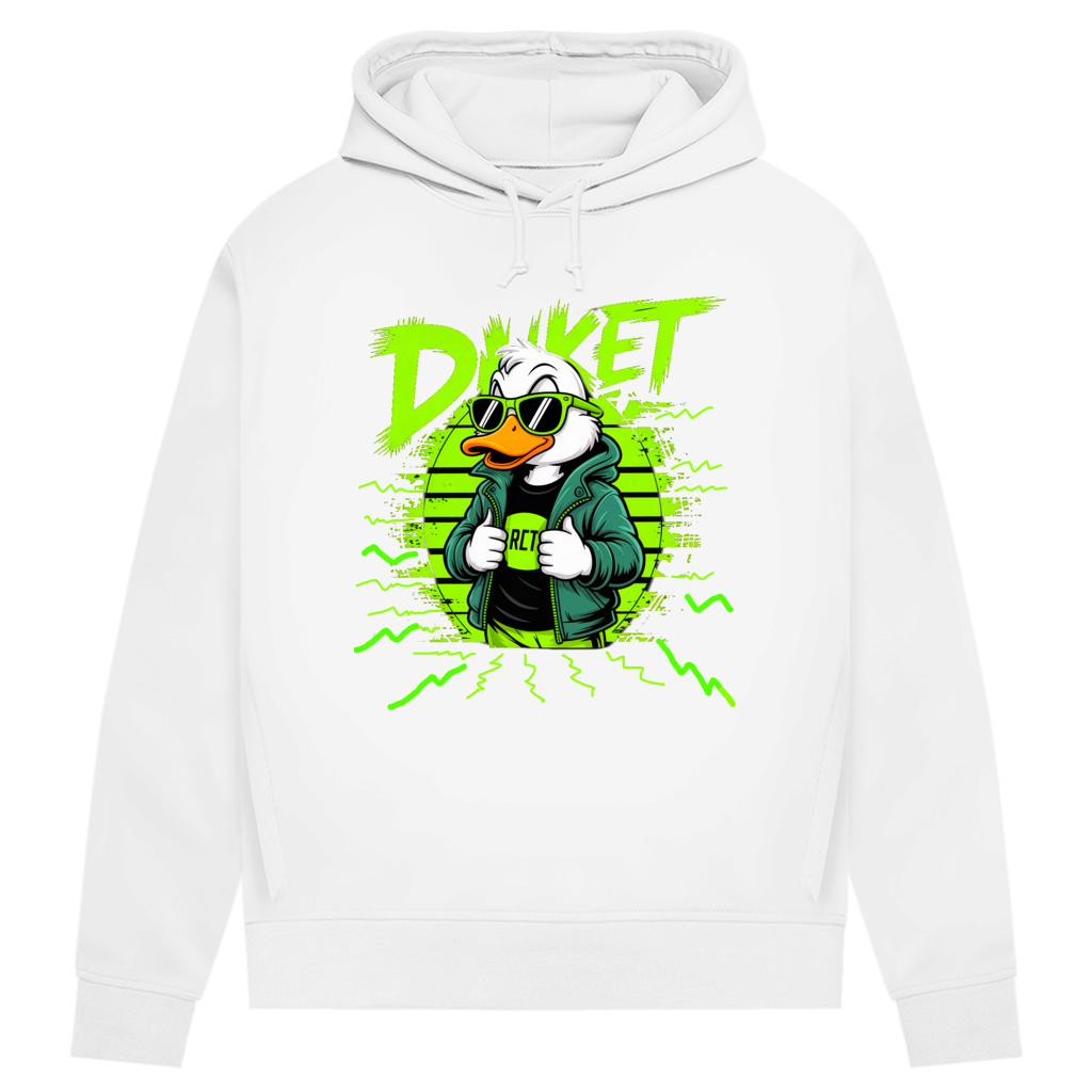 Damen Premium Bio Hoodie Ducket Hans