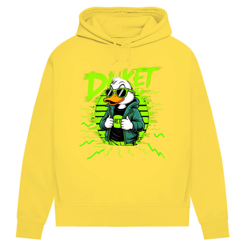 Damen Premium Bio Hoodie Ducket Hans