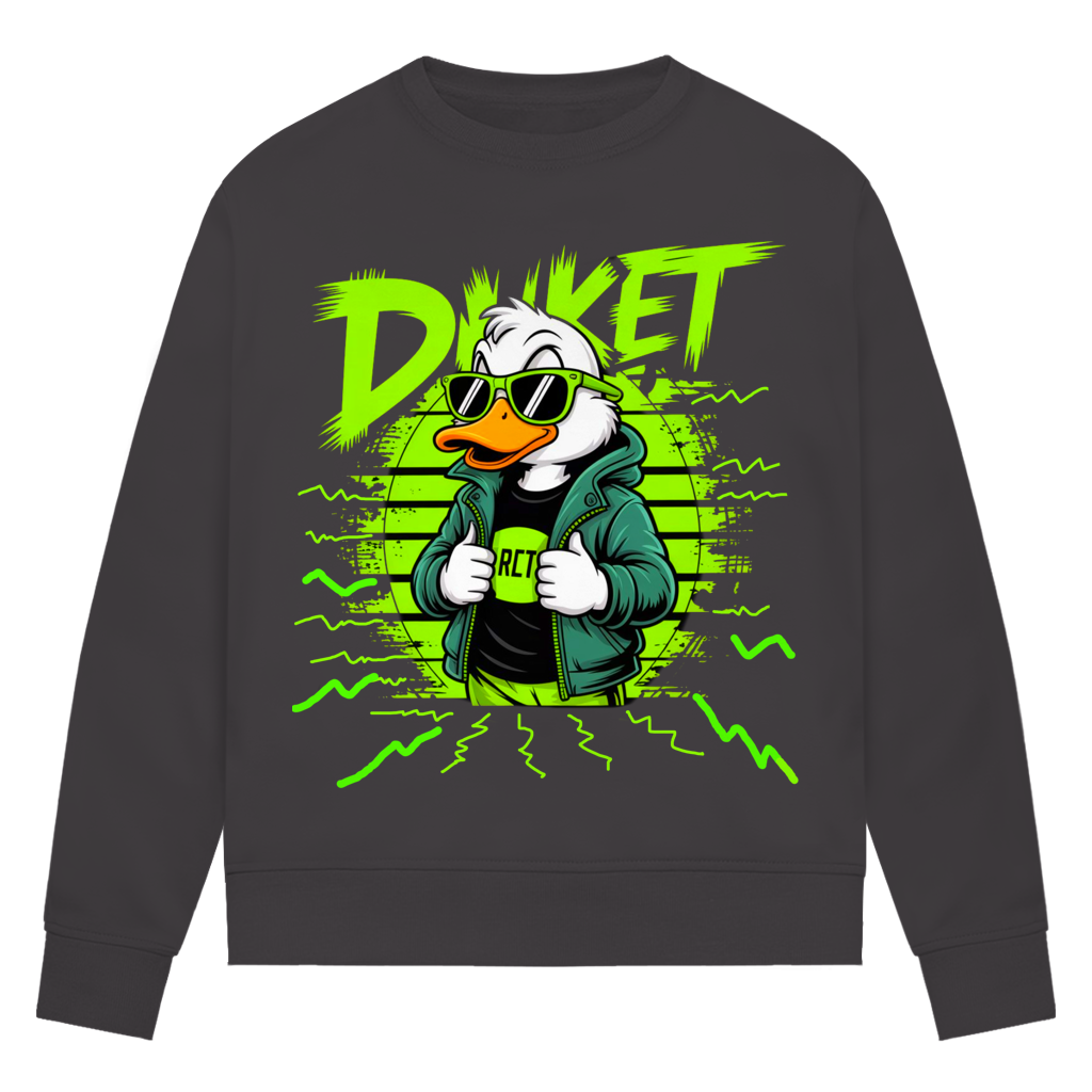 Damen Premium Bio Sweatshirt Ducket Hans
