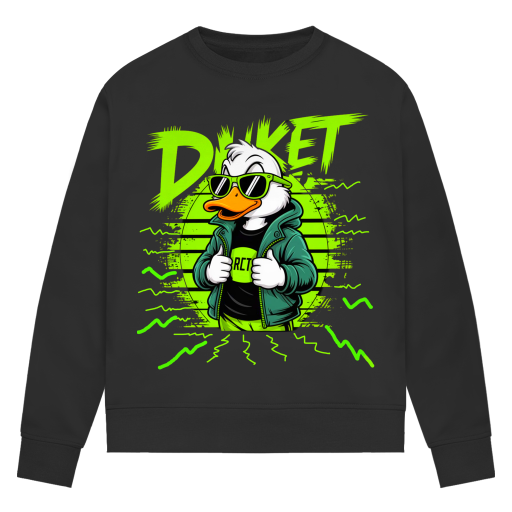 Damen Premium Bio Sweatshirt Ducket Hans