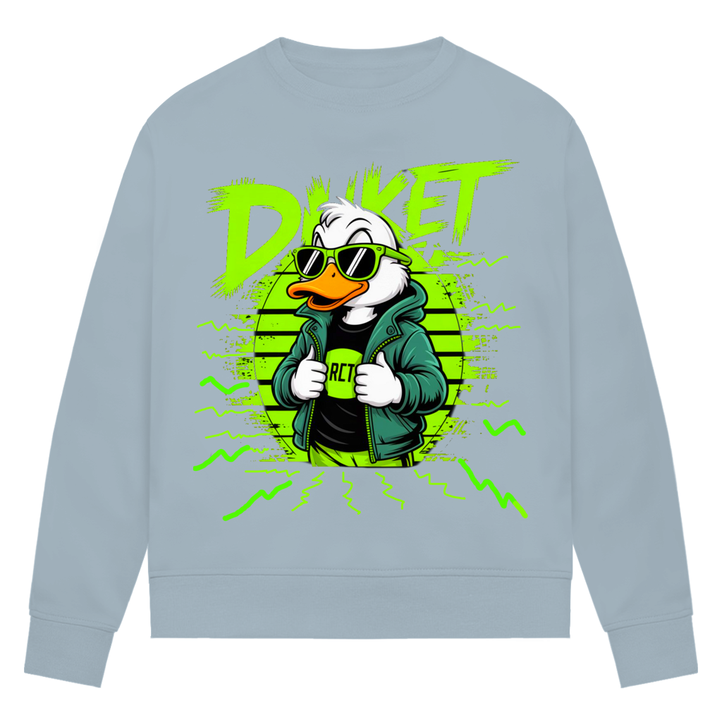Damen Premium Bio Sweatshirt Ducket Hans