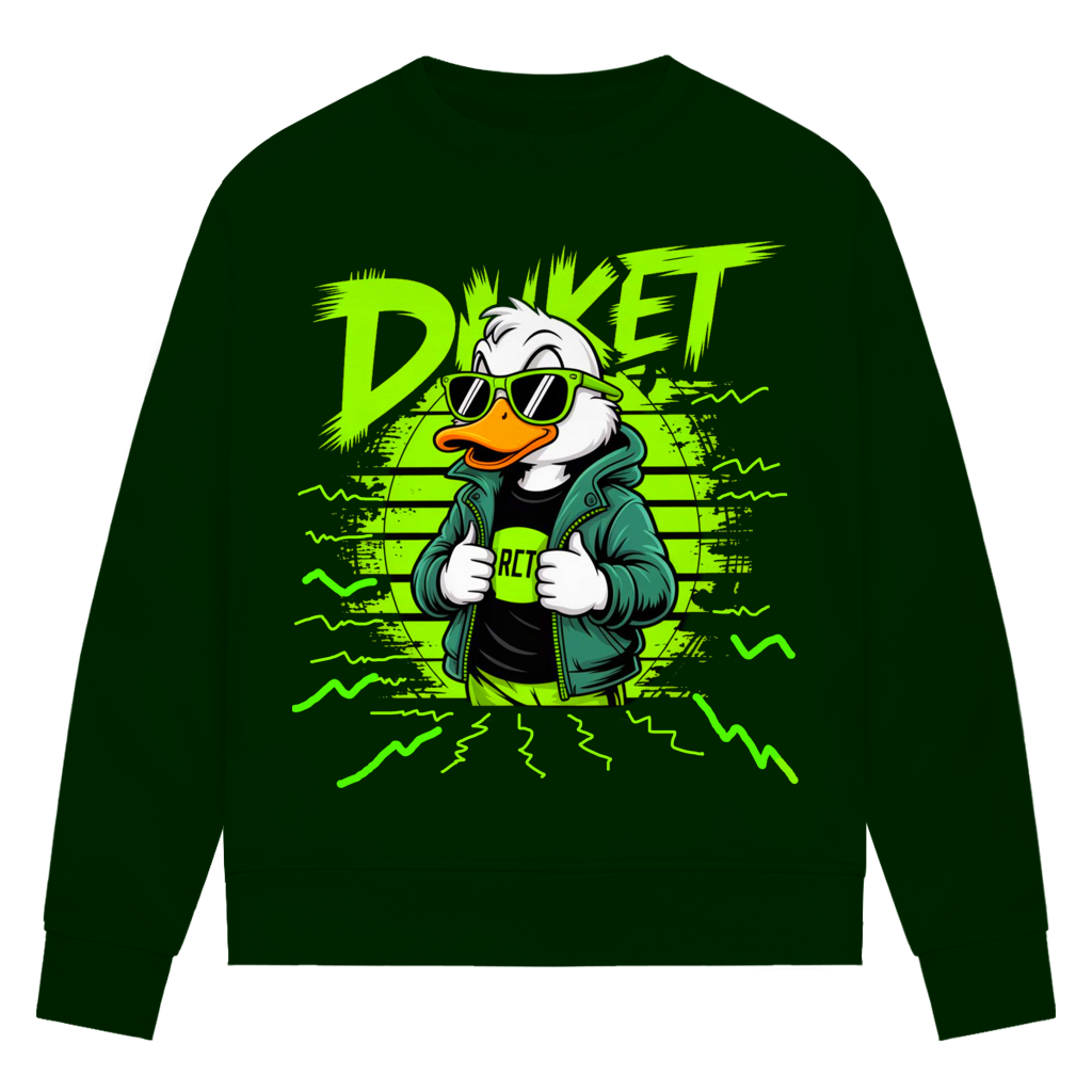 Damen Premium Bio Sweatshirt Ducket Hans