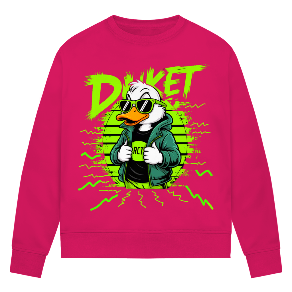 Damen Premium Bio Sweatshirt Ducket Hans
