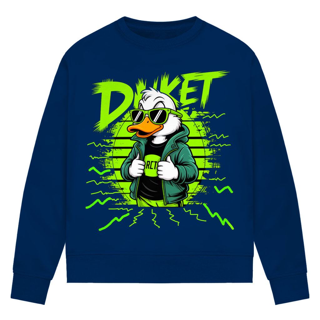 Damen Premium Bio Sweatshirt Ducket Hans