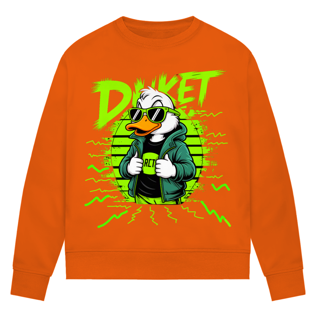 Damen Premium Bio Sweatshirt Ducket Hans