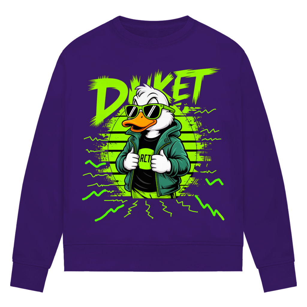 Damen Premium Bio Sweatshirt Ducket Hans