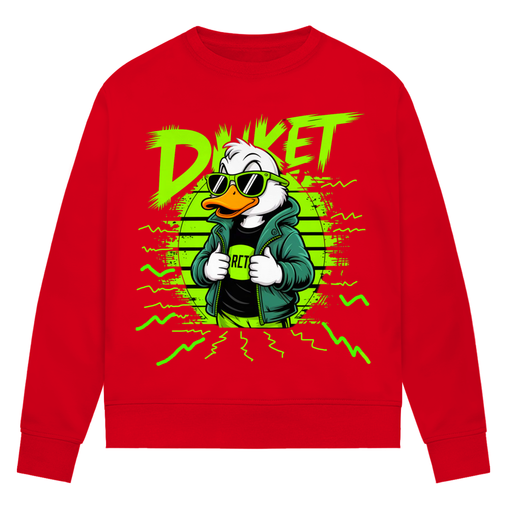 Damen Premium Bio Sweatshirt Ducket Hans