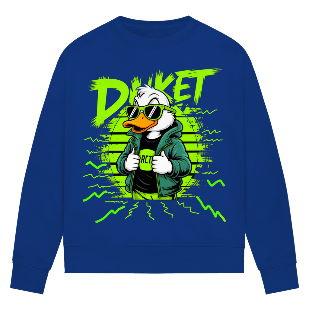 Damen Premium Bio Sweatshirt Ducket Hans