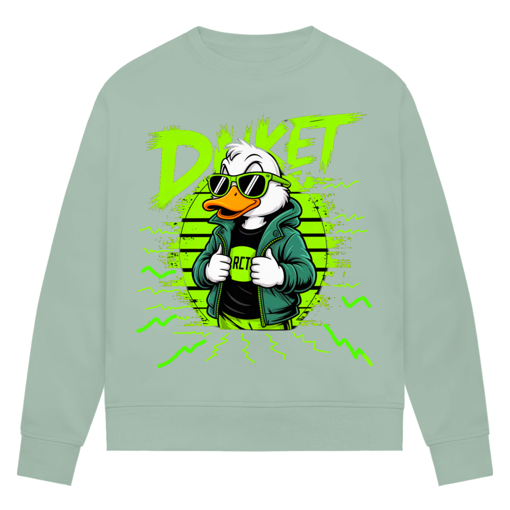 Damen Premium Bio Sweatshirt Ducket Hans