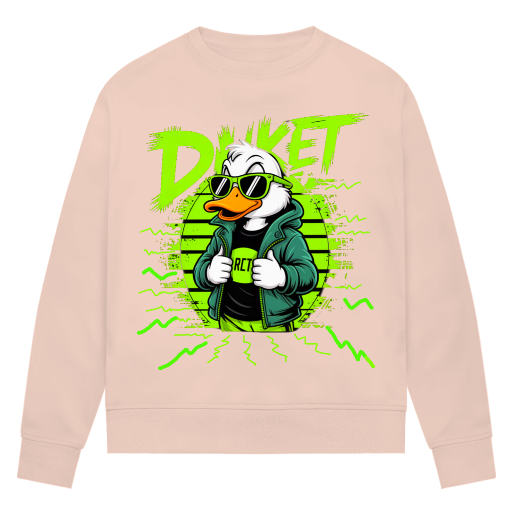 Damen Premium Bio Sweatshirt Ducket Hans