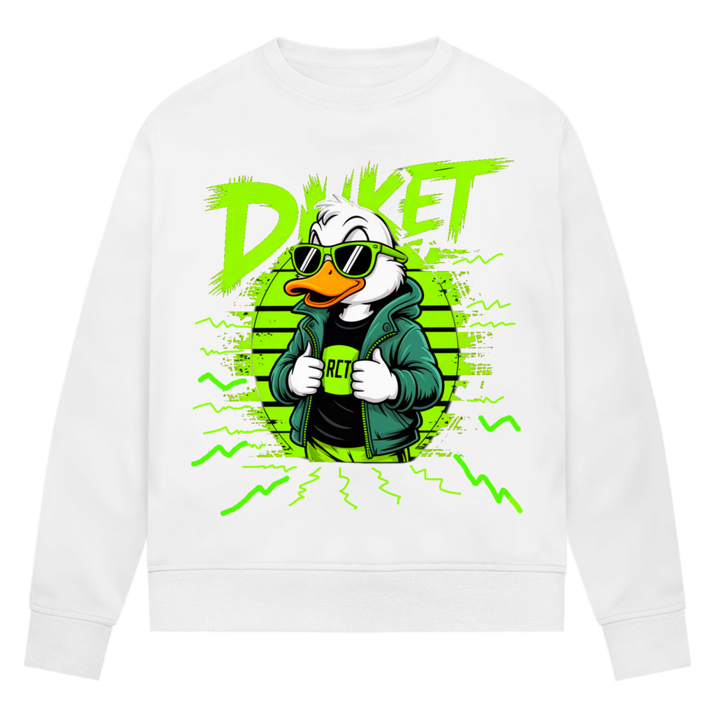 Damen Premium Bio Sweatshirt Ducket Hans