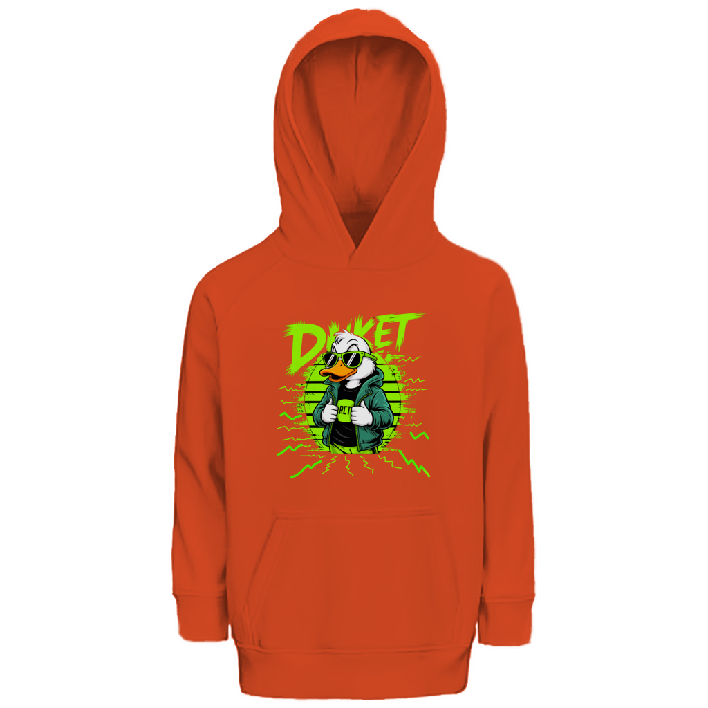 Kinder Premium Bio Hoodie Ducket Hans