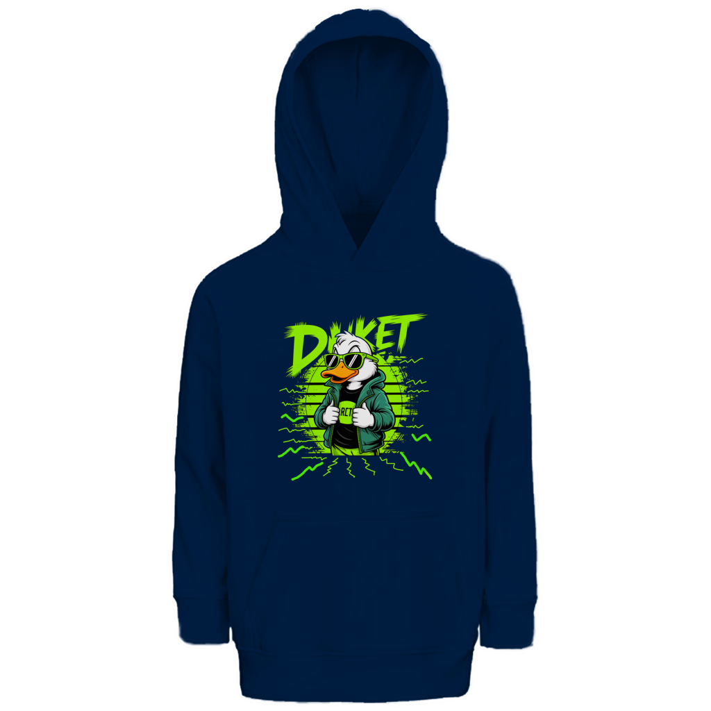 Kinder Premium Bio Hoodie Ducket Hans