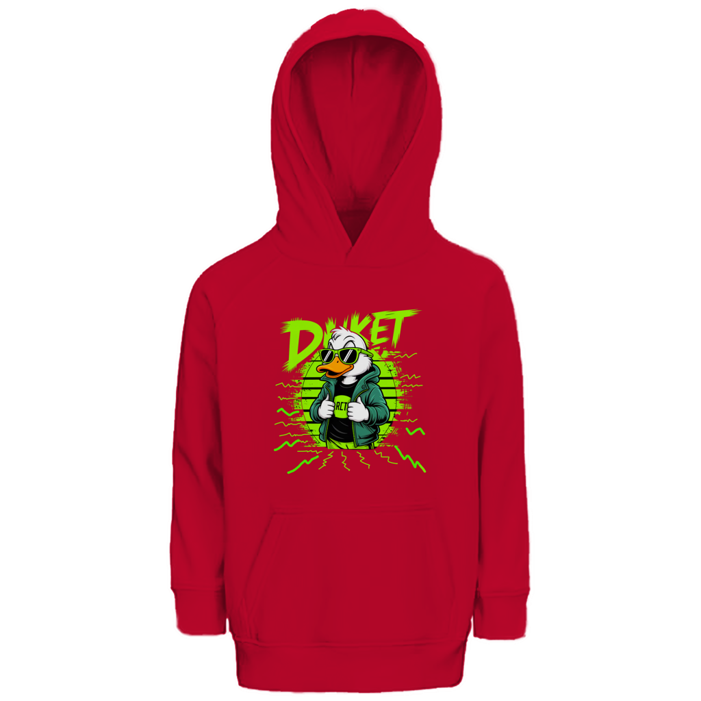 Kinder Premium Bio Hoodie Ducket Hans