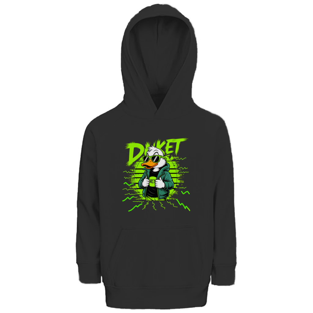 Kinder Premium Bio Hoodie Ducket Hans