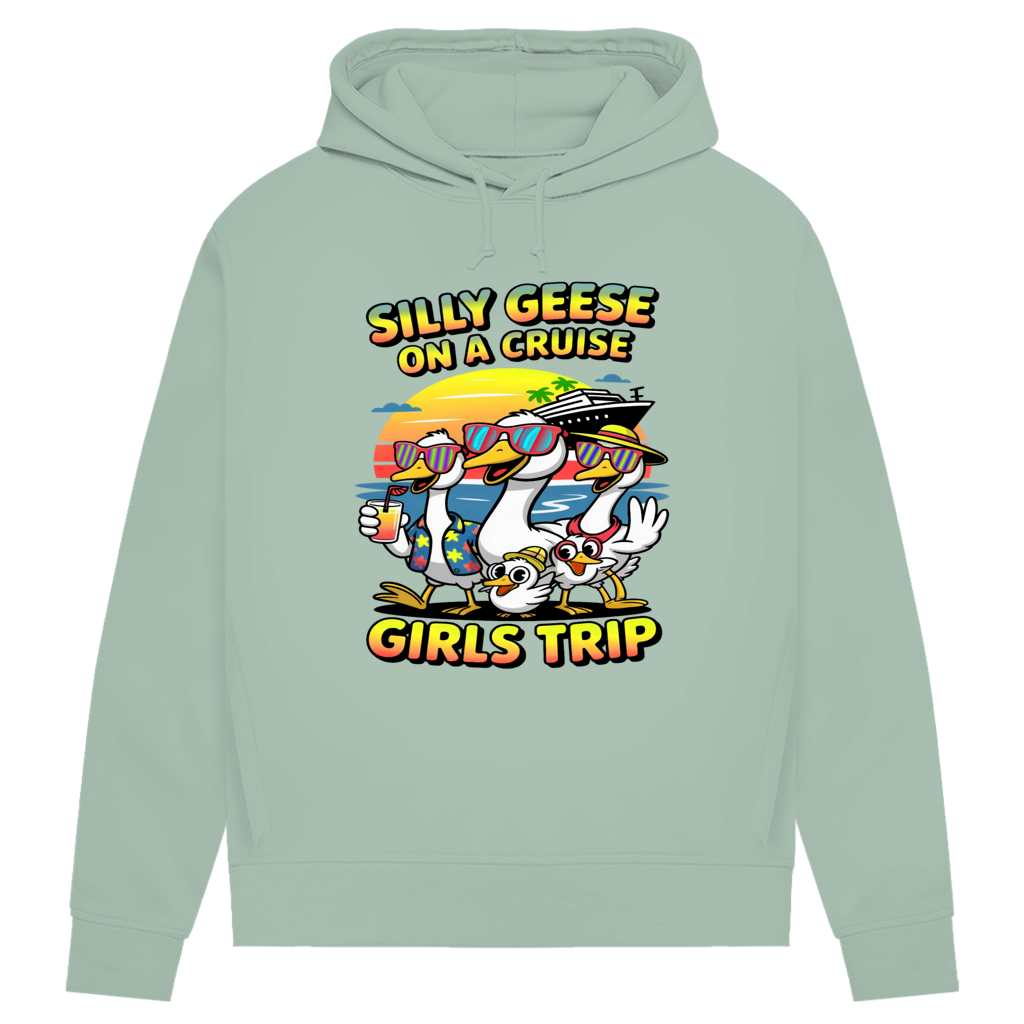 Damen Premium Bio Hoodie Silly Geese