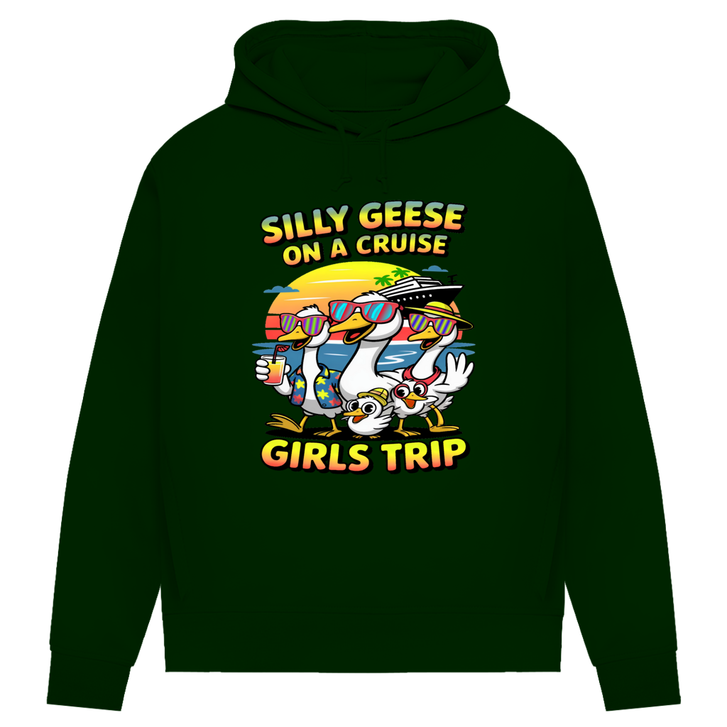 Damen Premium Bio Hoodie Silly Geese