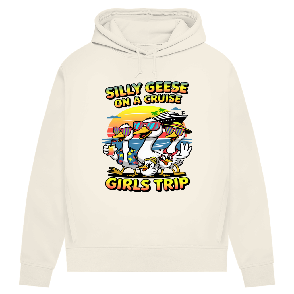Damen Premium Bio Hoodie Silly Geese