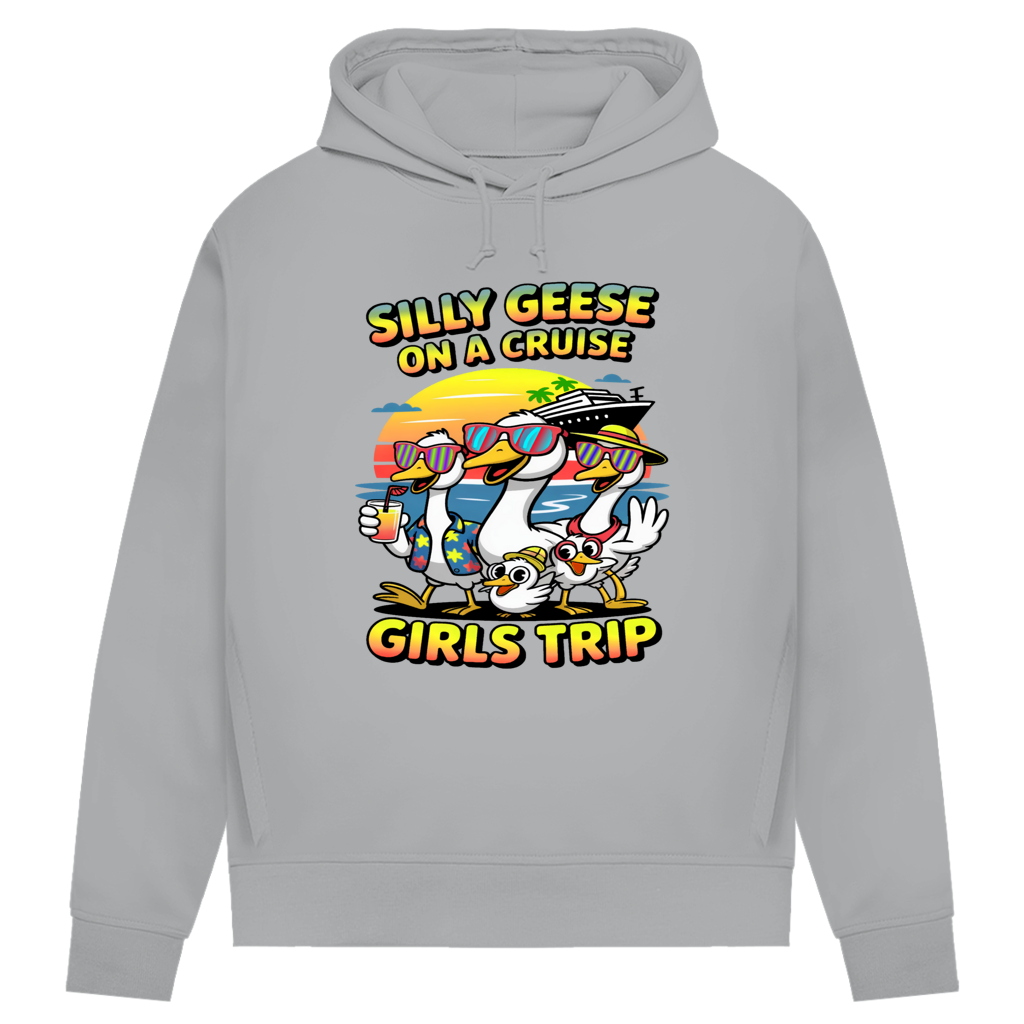 Damen Premium Bio Hoodie Silly Geese