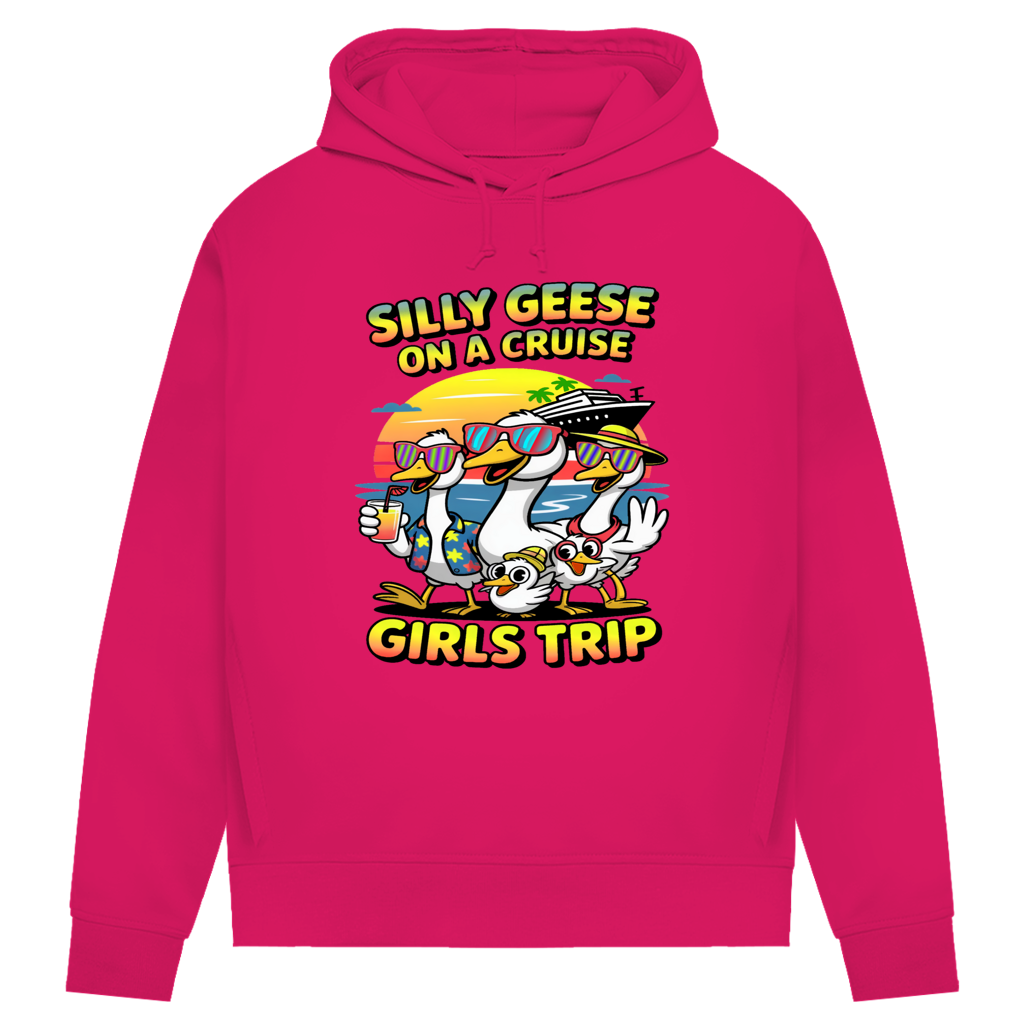 Damen Premium Bio Hoodie Silly Geese