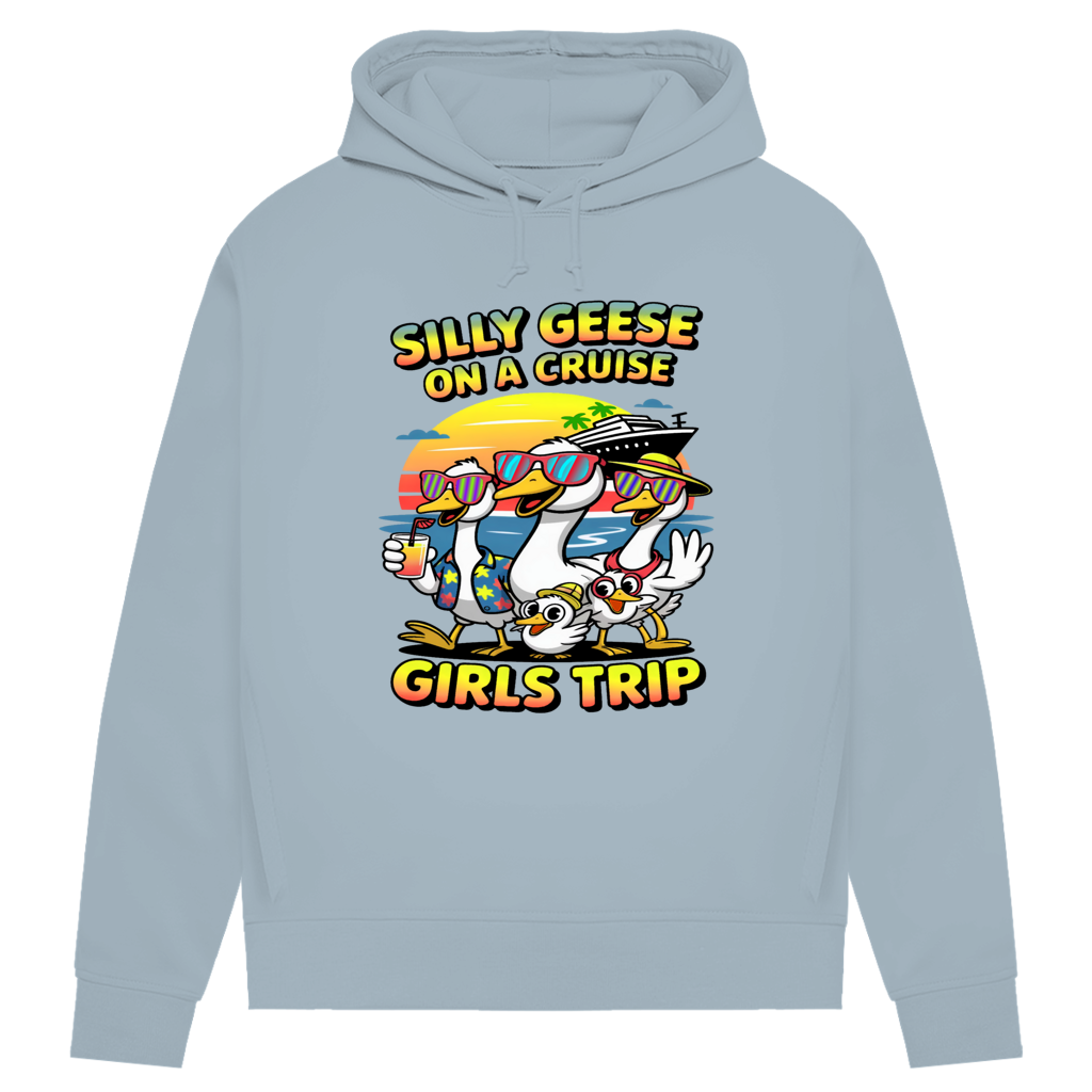 Damen Premium Bio Hoodie Silly Geese