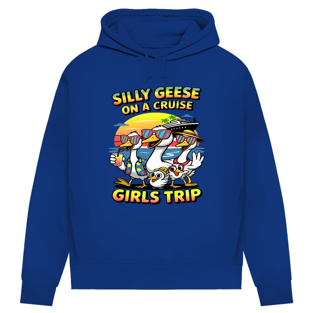 Damen Premium Bio Hoodie Silly Geese