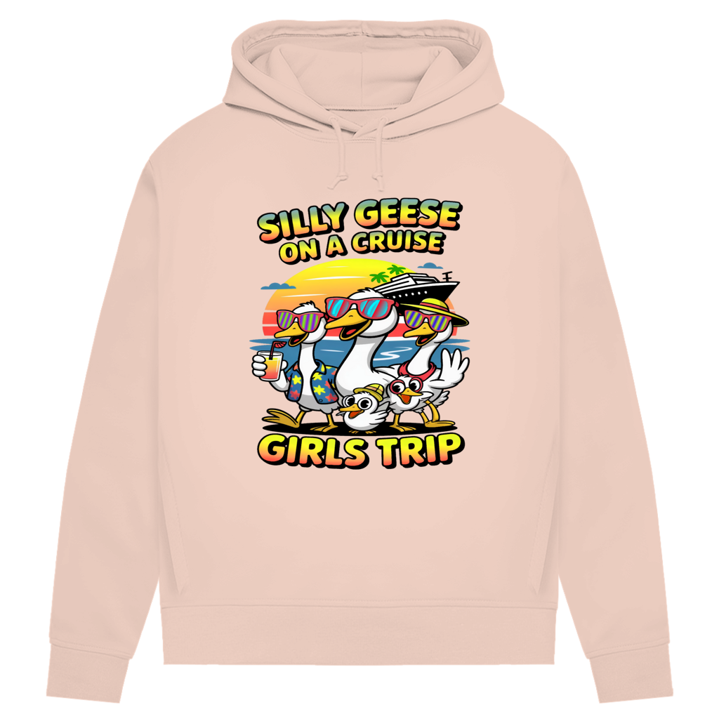 Damen Premium Bio Hoodie Silly Geese