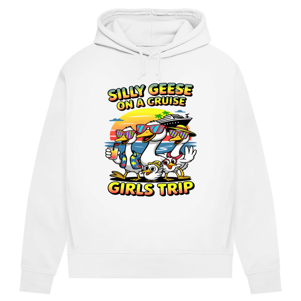 Damen Premium Bio Hoodie Silly Geese