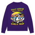 Damen Premium Bio Sweatshirt Silly Geese