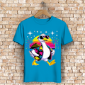 Herren Premium Bio T-Shirt Hans the Duck on Vacation