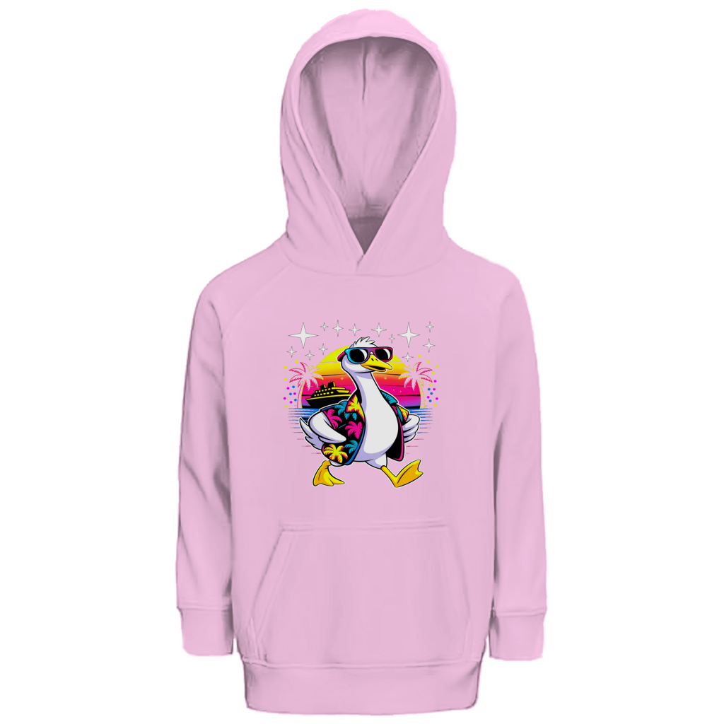 Kinder Premium Bio Hoodie Hans the Duck on Vacation