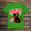 Herren Premium Bio T-Shirt More Ice please cat