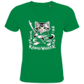 Kids Premium Bio T-Shirt Karate Cat