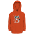 Kinder Premium Bio Hoodie Karate Cat