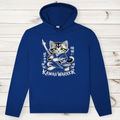 Herren Premium Bio Hoodie Karate Cat
