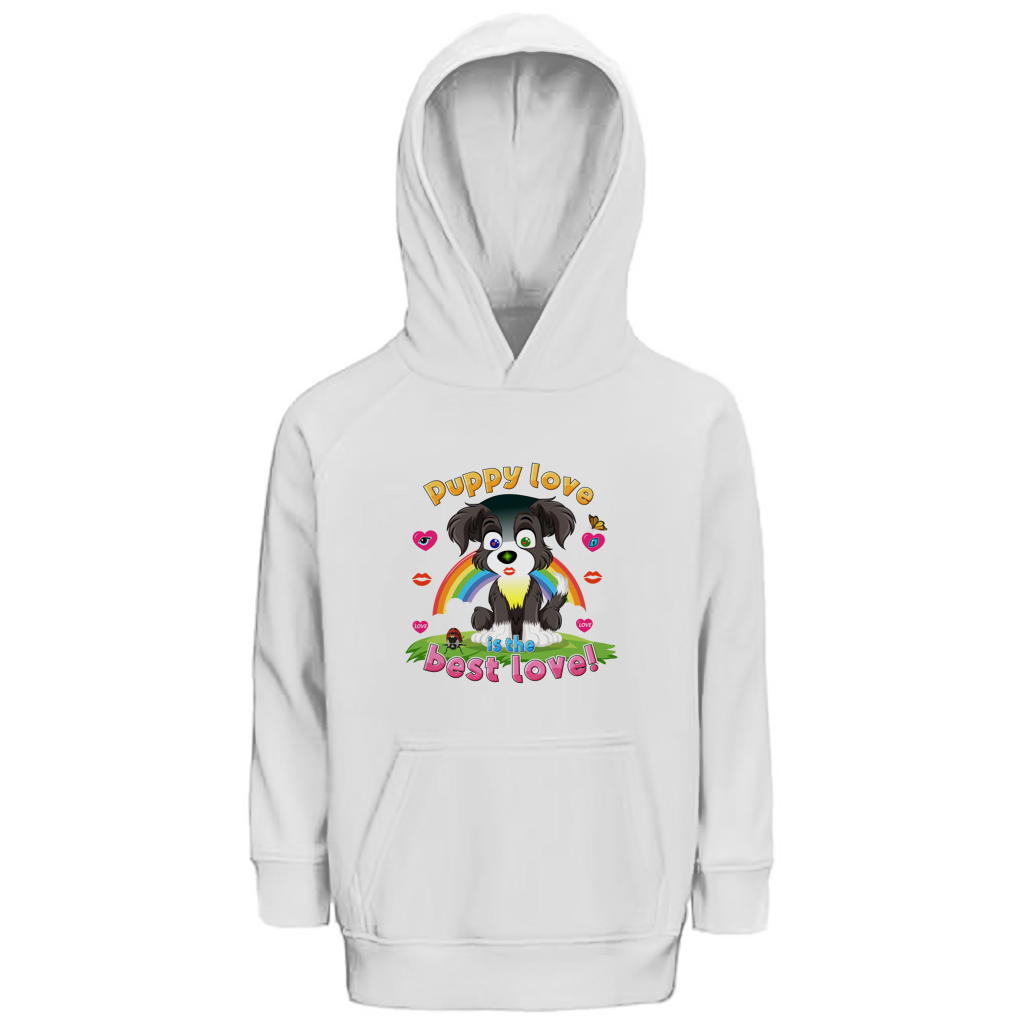 Kinder Premium Bio Hoodie Puppy love Dog