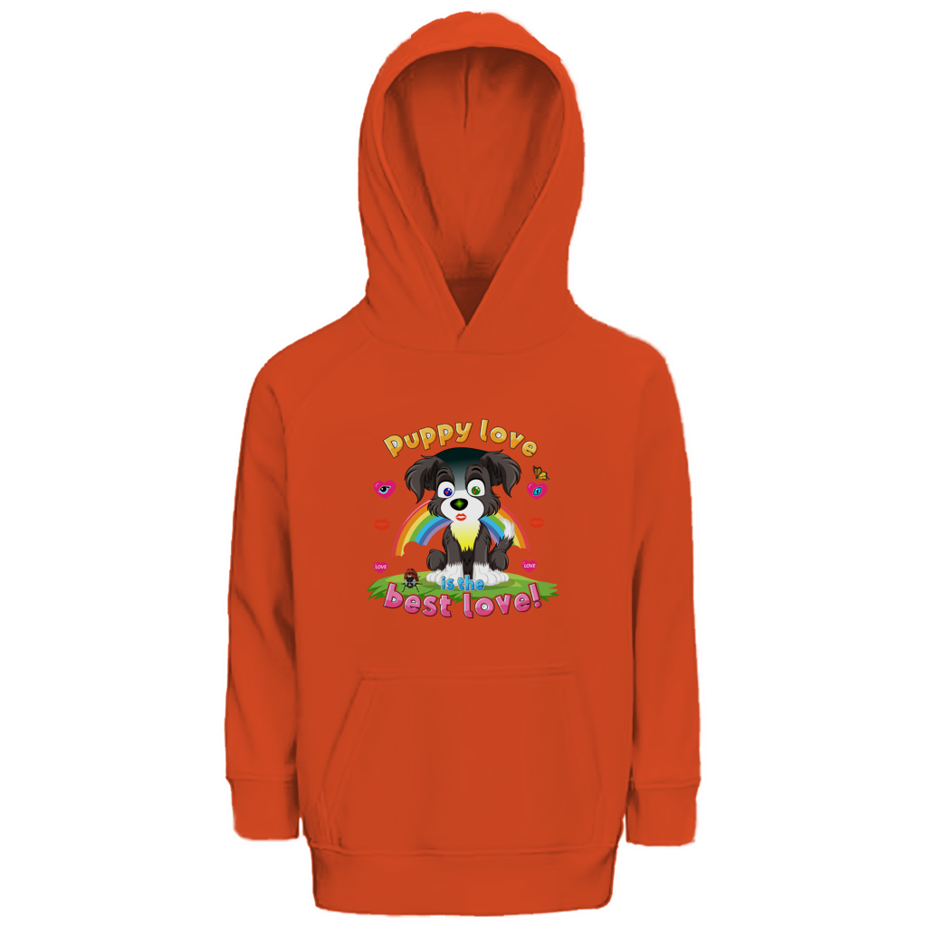Kinder Premium Bio Hoodie Puppy love Dog