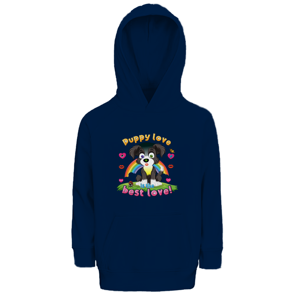 Kinder Premium Bio Hoodie Puppy love Dog