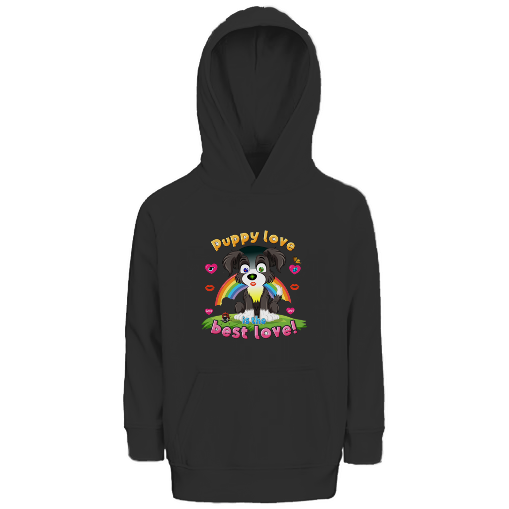 Kinder Premium Bio Hoodie Puppy love Dog