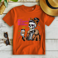 Damen Premium Bio T-Shirt Coffee time